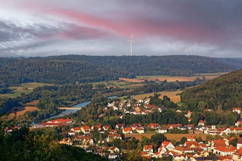 View from Hirschberg Castle