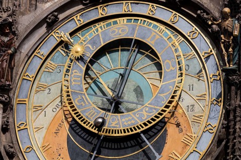 Prague Town Hall Clock
