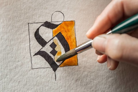 Calligraphy studio