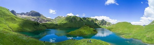 Schrecksee with Allgau mountains