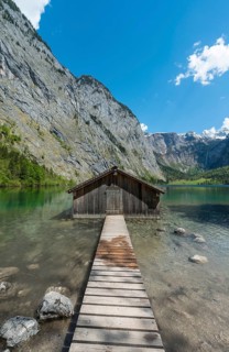Boathouse on the Upper Lake