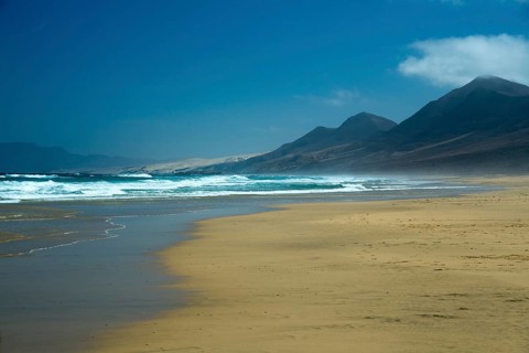 Sandy beach