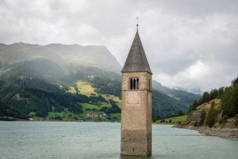 Church tower of Alt-Graun