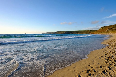 Beach of Sennen Cove
