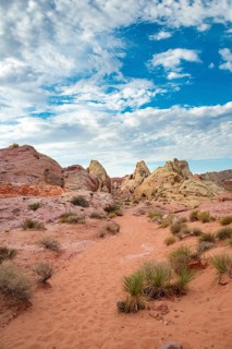 Orange-red rock formations