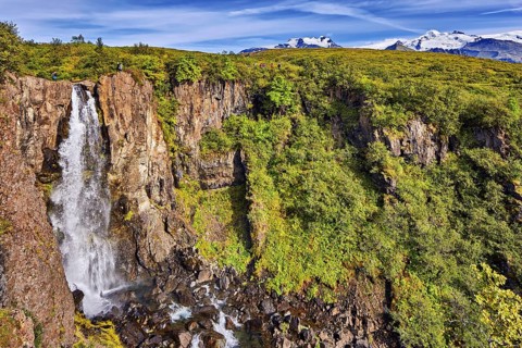 Waterfall Hundafoss
