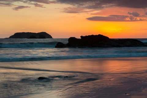 Sunset at Playa Espadilla