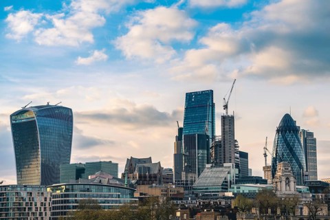 Skyline of the City of London