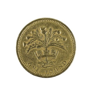 British one pound coin
