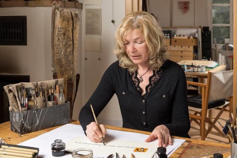 Calligraphy studio