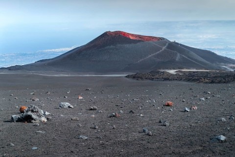 Secondary crater Monte Escriva