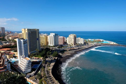 Playa Martianez and saltwater pool Lago Martianez