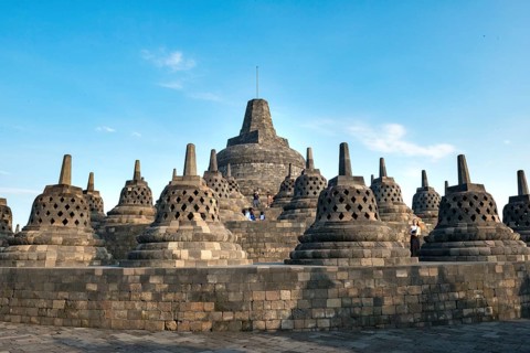 Temple complex Borobudur