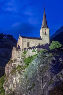 Late medieval castle church of St. Romanus