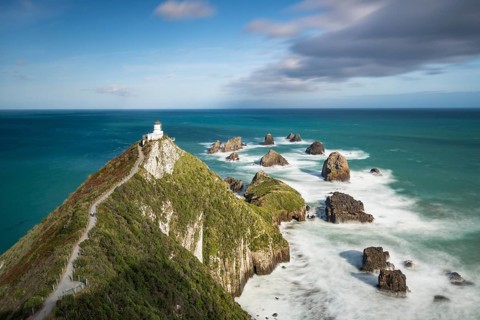 Lighthouse at Nugget Point