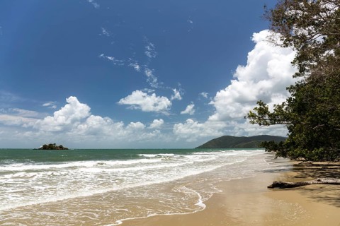 Sandy beach