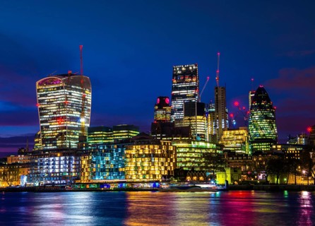 Skyline of the City of London