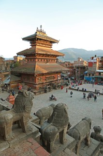 Bhairavnath Temple at Taumadhi Square