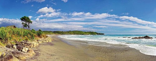 Idyllic sandy beach