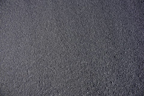 Black coarse lava gravel