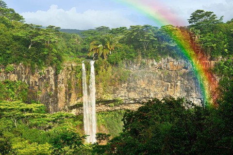 Chamarel Waterfall