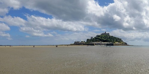 St. Michael's Mount at low tide