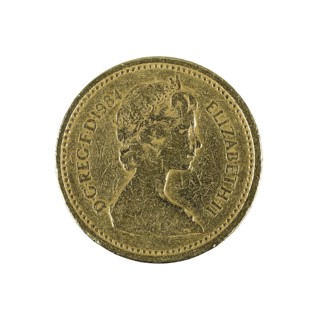 British one pound coin