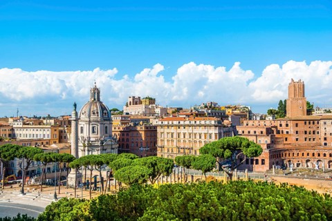 Cityscape of Rome