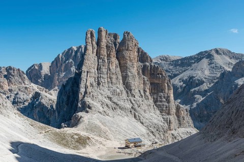 Descent from the Santner via ferrata