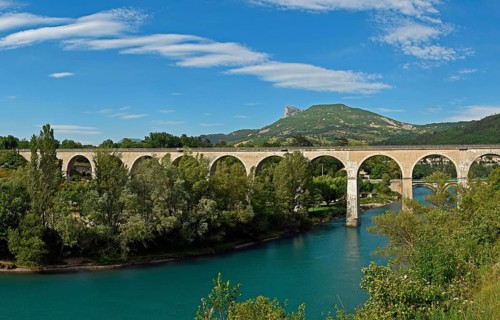 Viaduct over Le Buech River