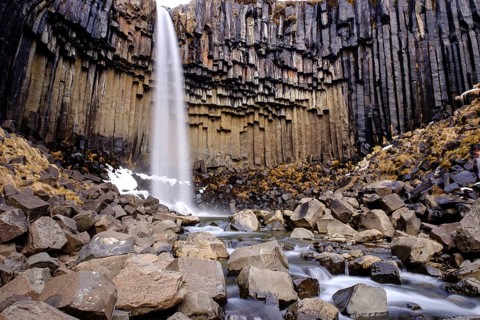 Svartifoss Waterfall