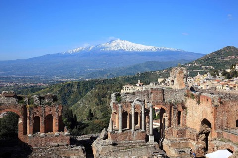 Ruins of the amphitheater