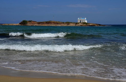 Small chapel on a small offshore island