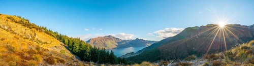 Mountains around Lake Wakatipu