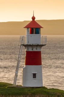 Skansin lighthouse at sunrise