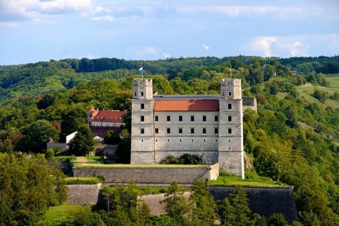 Castle Willibaldsburg with Jurassic Museum