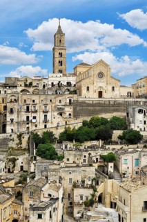 Medieval old town with cathedral