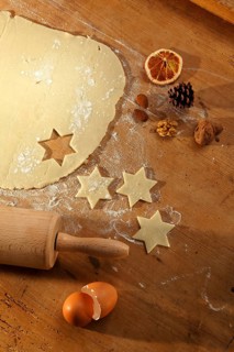 Christmas baking