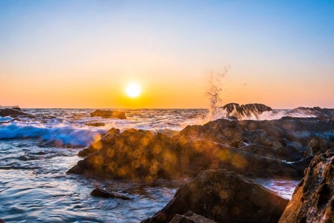 Rocky coast