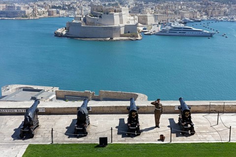 Cannons of the Saluting Battery