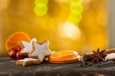 Christmas baking