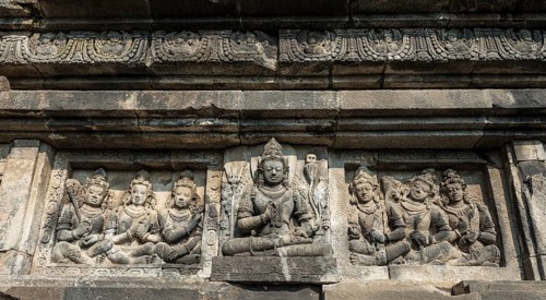 Relief on Prambanan Temple