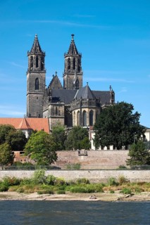 Magedeburg Cathedral on the Elbe