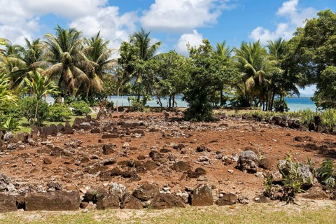 Religious Center of Polynesian Aborigines