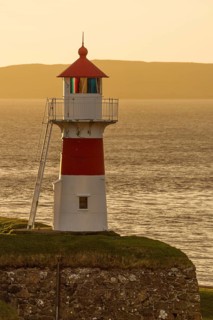 Skansin lighthouse at sunrise