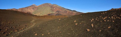 Trail to Mount Teide and Pico Viejo