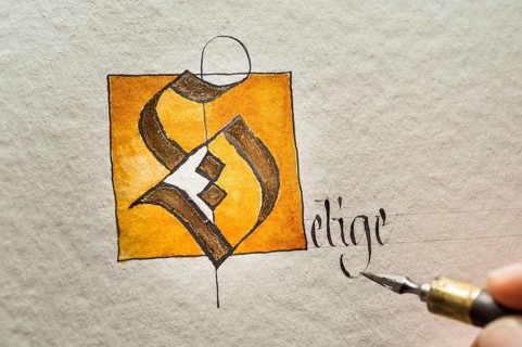 Calligraphy studio