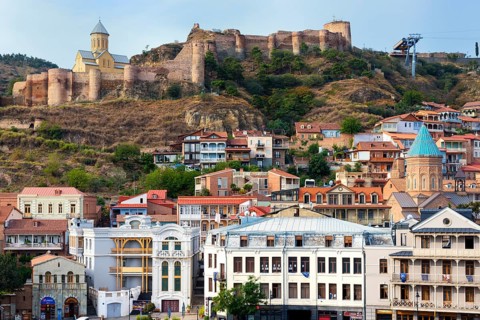 Narikala Fortress and Saint Nicholas Church