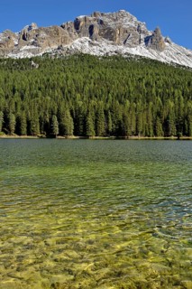 View over Lake Misurina