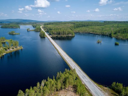 Drone shot